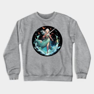 Warrior Lady Crewneck Sweatshirt